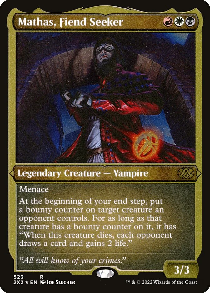 Mathas, Fiend Seeker (Double Masters 2022) - Magic: The Gathering in TCG Land México