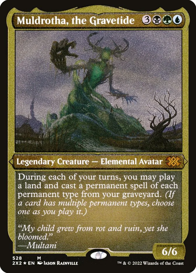 Muldrotha, the Gravetide (Double Masters 2022) - Magic: The Gathering in TCG Land