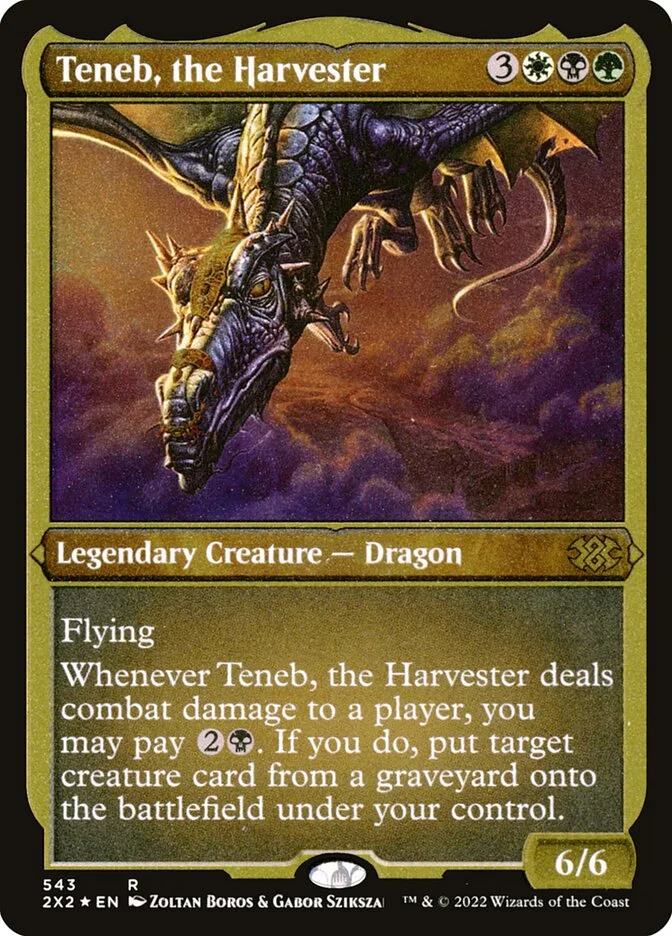 Teneb, the Harvester (Double Masters 2022) - Magic: The Gathering in TCG Land