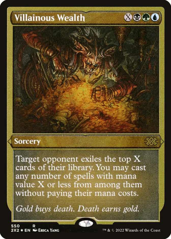 Villainous Wealth (Double Masters 2022) - Magic: The Gathering in TCG Land