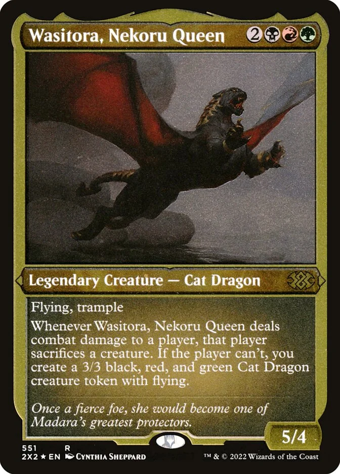 Wasitora, Nekoru Queen (Double Masters 2022) - Magic: The Gathering in TCG Land