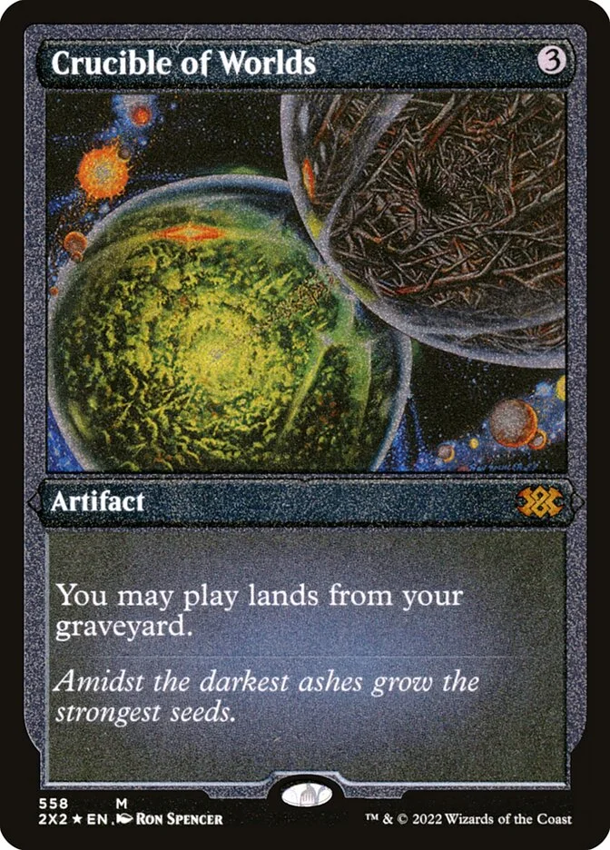 Crucible of Worlds (Double Masters 2022) - Magic: The Gathering in TCG Land