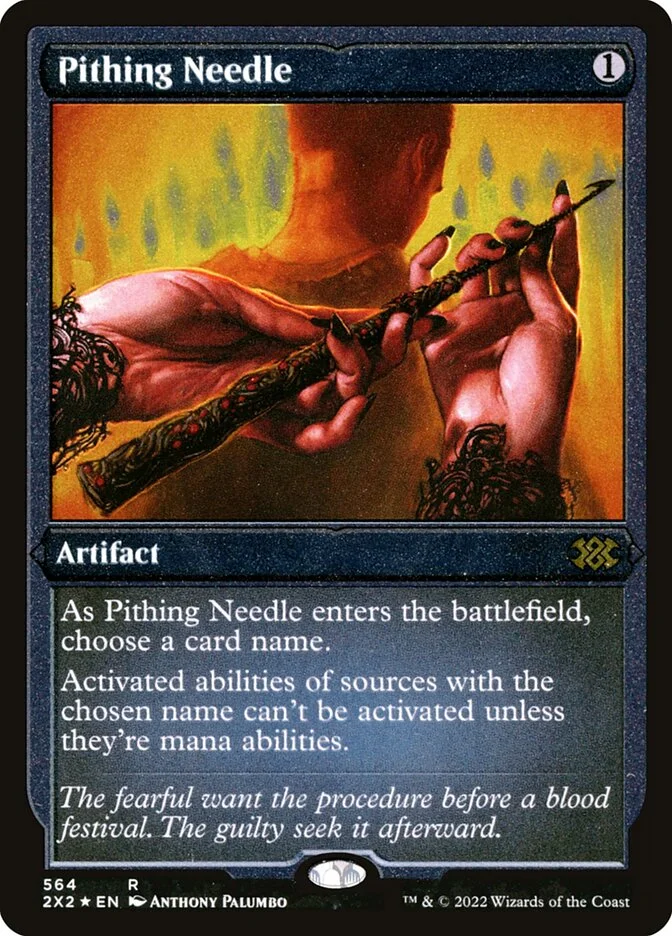 Pithing Needle (Double Masters 2022) - Magic: The Gathering in TCG Land
