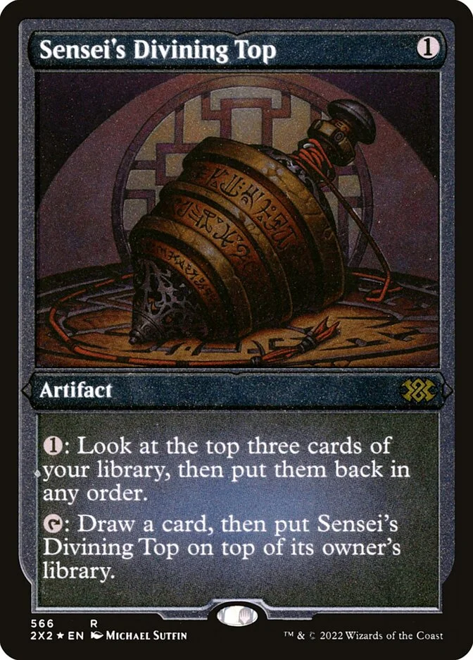 Sensei's Divining Top (Double Masters 2022) - Magic: The Gathering in TCG Land