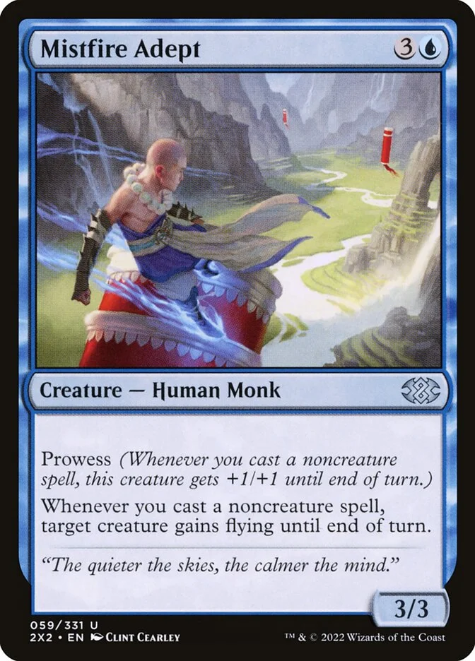 Mistfire Adept (Double Masters 2022) - Magic: The Gathering in TCG Land México