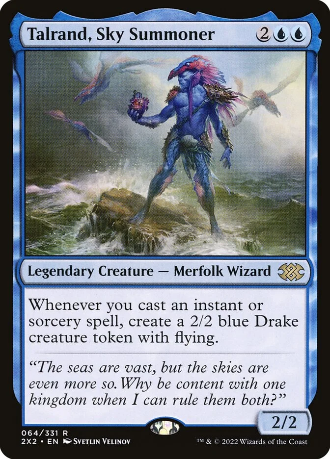 Talrand, Sky Summoner (Double Masters 2022) - Magic: The Gathering in TCG Land