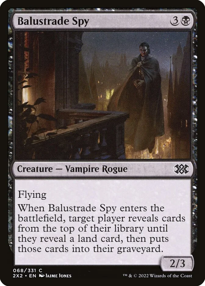 Balustrade Spy (Double Masters 2022) - Magic: The Gathering in TCG Land