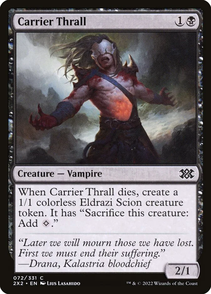 Carrier Thrall (Double Masters 2022) - Magic: The Gathering in TCG Land