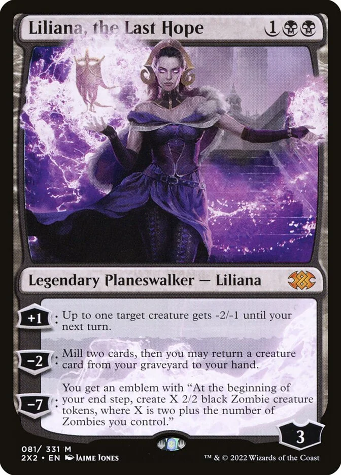 Liliana, the Last Hope (Double Masters 2022) - Magic: The Gathering in TCG Land