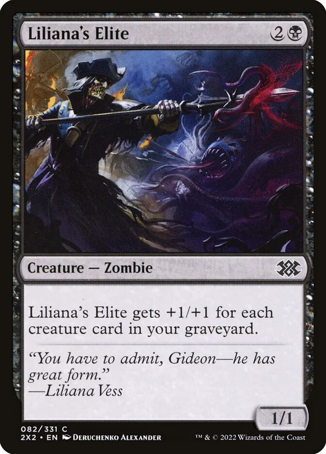 Liliana's Elite (Double Masters 2022) - Magic: The Gathering in TCG Land