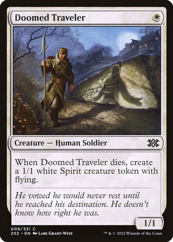 Doomed Traveler (Double Masters 2022) - Magic: The Gathering in TCG Land