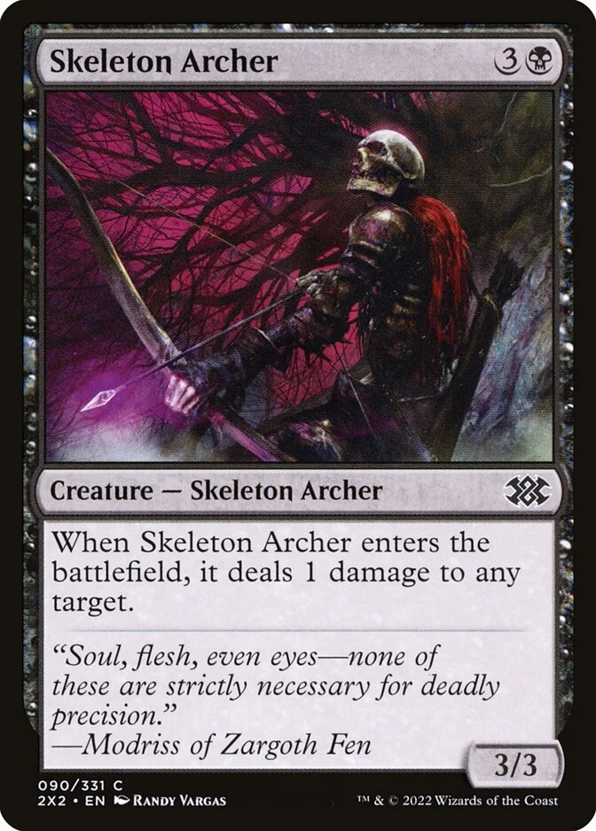 Skeleton Archer (Double Masters 2022) - Magic: The Gathering in TCG Land México