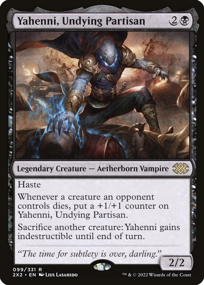 Yahenni, Undying Partisan (Double Masters 2022) - Magic: The Gathering in TCG Land