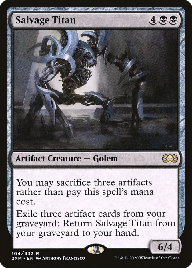 Salvage Titan (Double Masters) - Magic: The Gathering in TCG Land