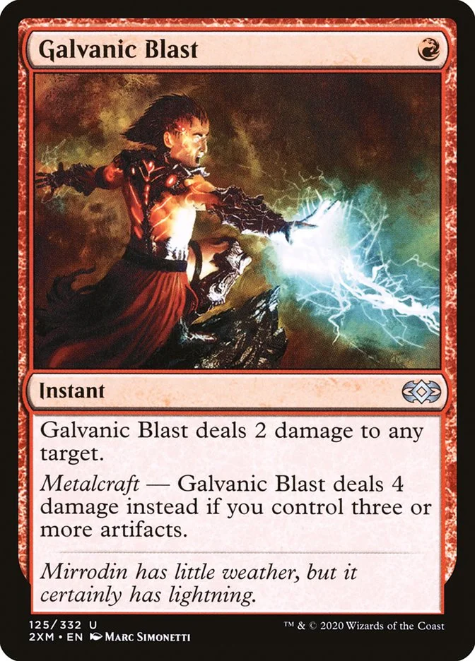 Galvanic Blast (Double Masters) - Magic: The Gathering in TCG Land México