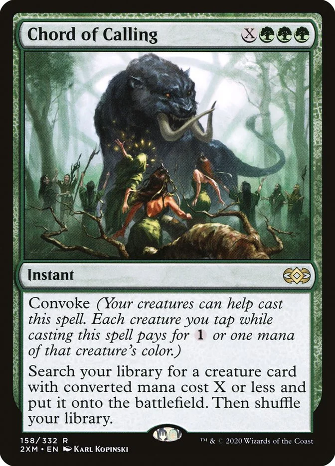 Chord of Calling (Double Masters) - Magic: The Gathering in TCG Land