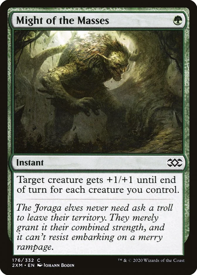 Might of the Masses (Double Masters) - Magic: The Gathering in TCG Land