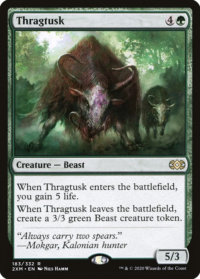 Thragtusk (Double Masters) - Magic: The Gathering in TCG Land México
