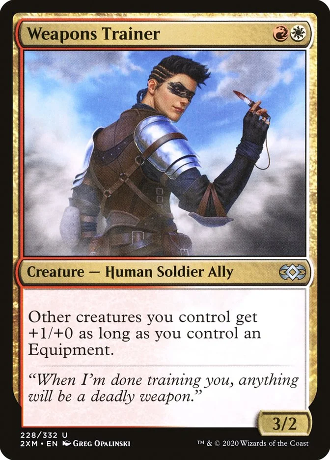Weapons Trainer (Double Masters) - Magic: The Gathering in TCG Land