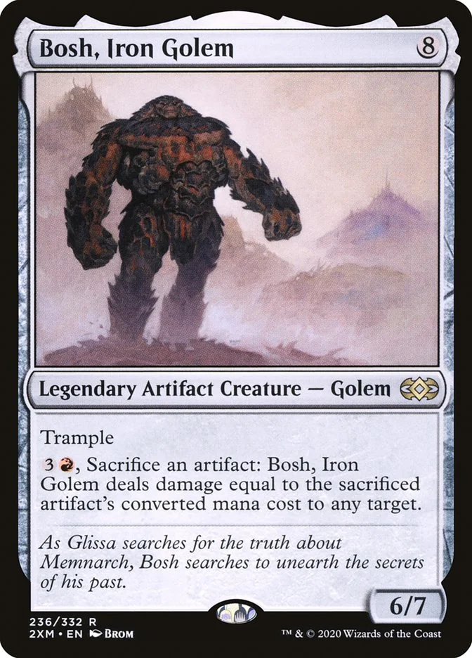 Bosh, Iron Golem (Double Masters) - Magic: The Gathering in TCG Land