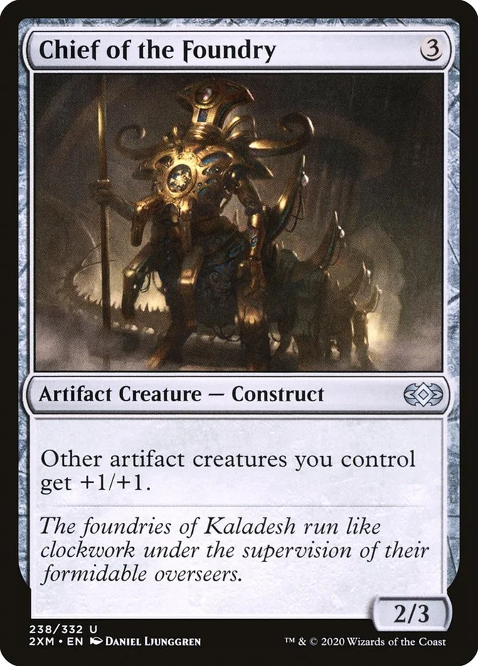 Chief of the Foundry (Double Masters) - Magic: The Gathering in TCG Land