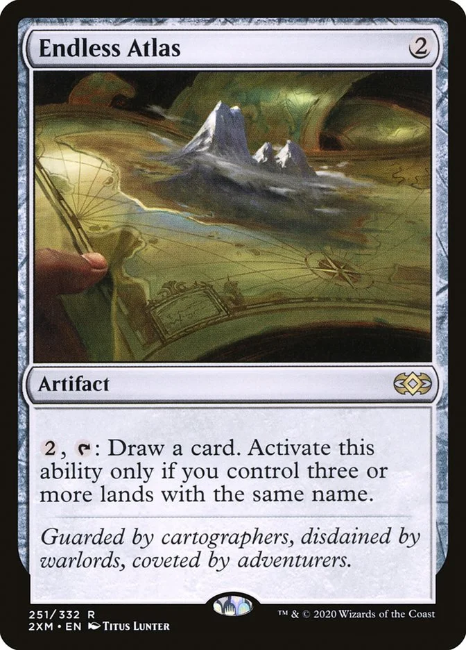 Endless Atlas (Double Masters) - Magic: The Gathering in TCG Land