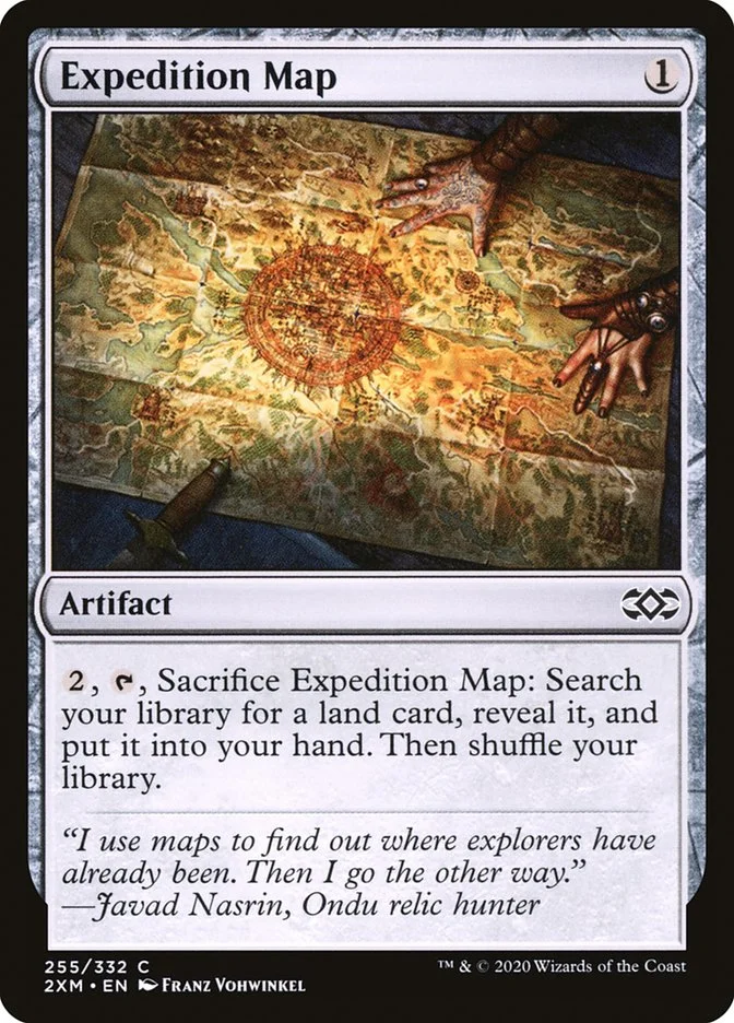 Expedition Map (Double Masters) - Magic: The Gathering in TCG Land México