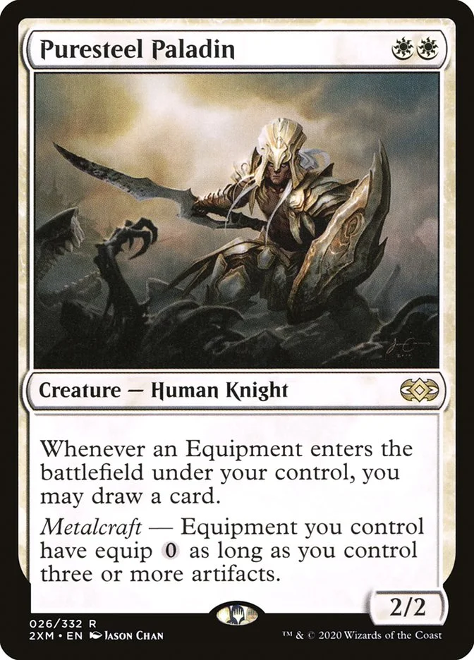 Puresteel Paladin (Double Masters) - Magic: The Gathering in TCG Land