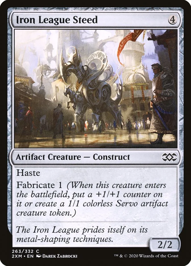 Iron League Steed (Double Masters) - Magic: The Gathering in TCG Land