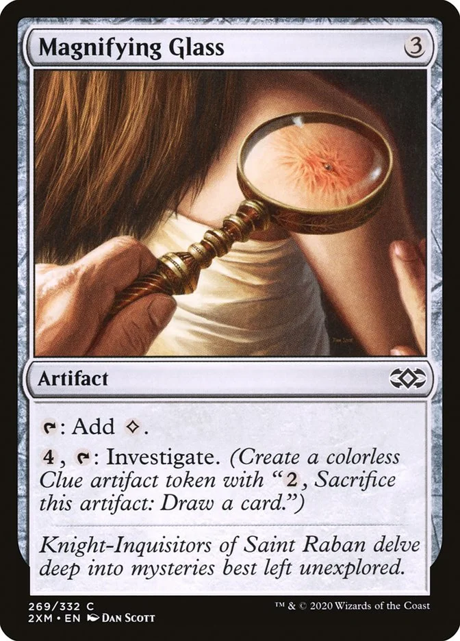 Magnifying Glass (Double Masters) - Magic: The Gathering in TCG Land