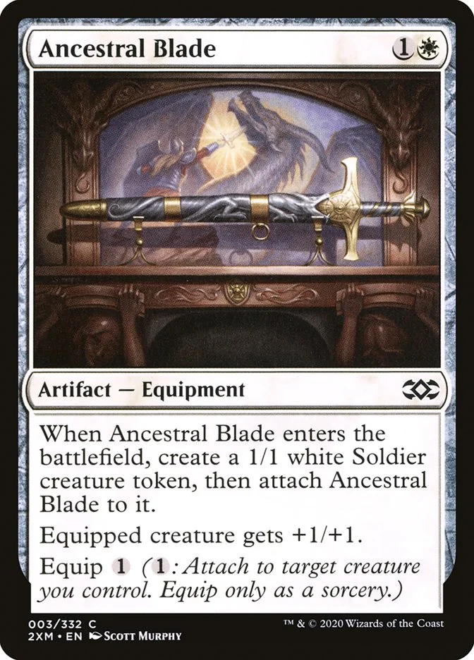 Ancestral Blade (Double Masters) - Magic: The Gathering in TCG Land
