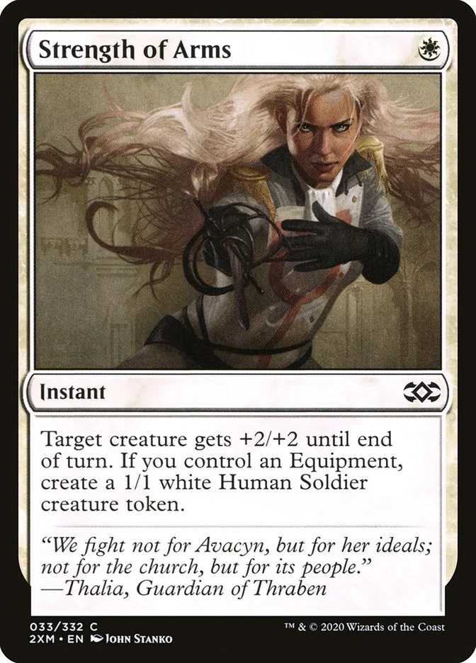 Strength of Arms (Double Masters) - Magic: The Gathering in TCG Land