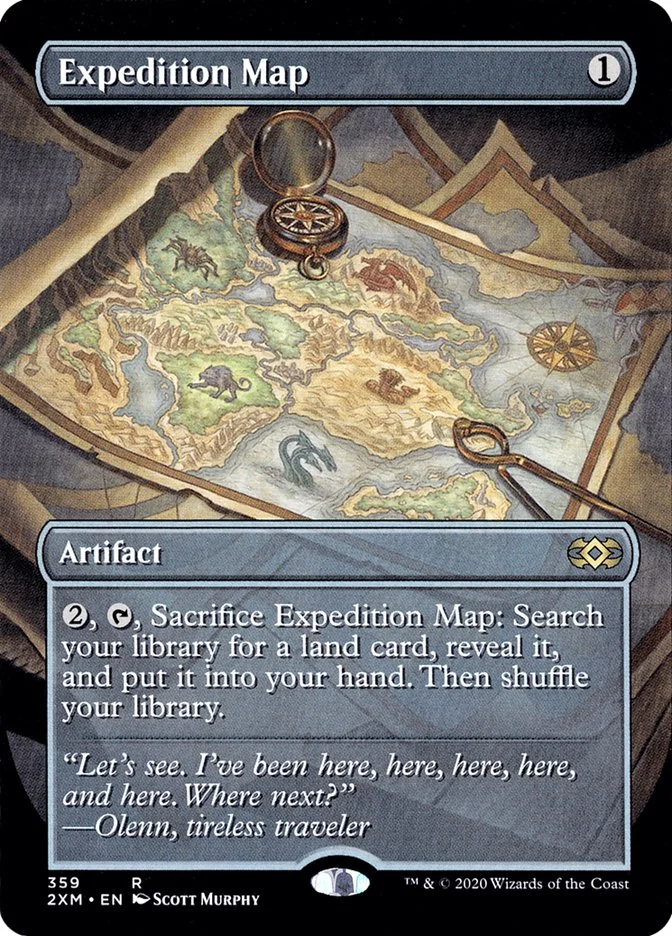 Expedition Map (Double Masters) - Magic: The Gathering in TCG Land