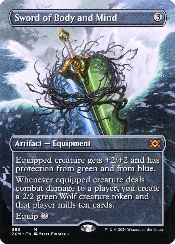 Sword of Body and Mind (Double Masters) - Magic: The Gathering in TCG Land