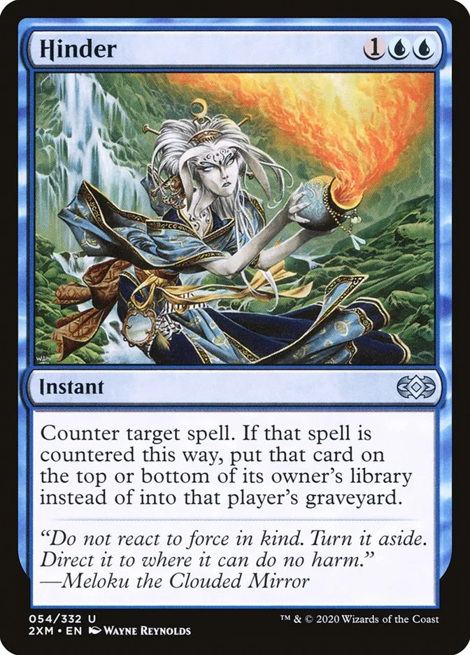 Hinder (Double Masters) - Magic: The Gathering in TCG Land