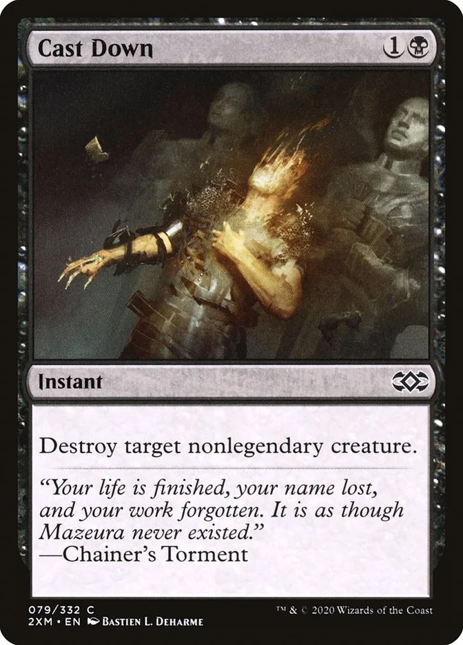 Cast Down (Double Masters) - Magic: The Gathering in TCG Land