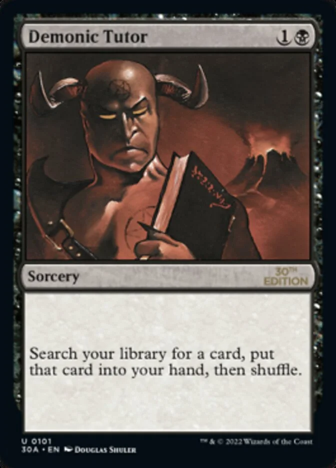 Demonic Tutor — All printings & prices — TCG Land