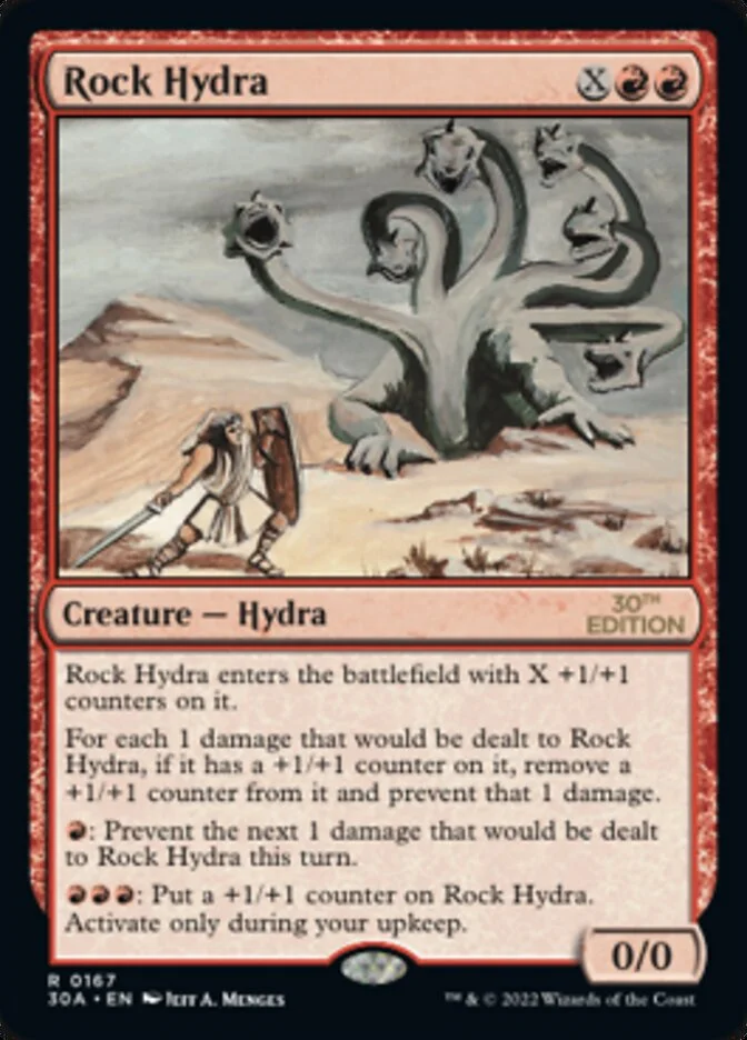 Rock Hydra (30th Anniversary Edition) - Magic: The Gathering in TCG Land