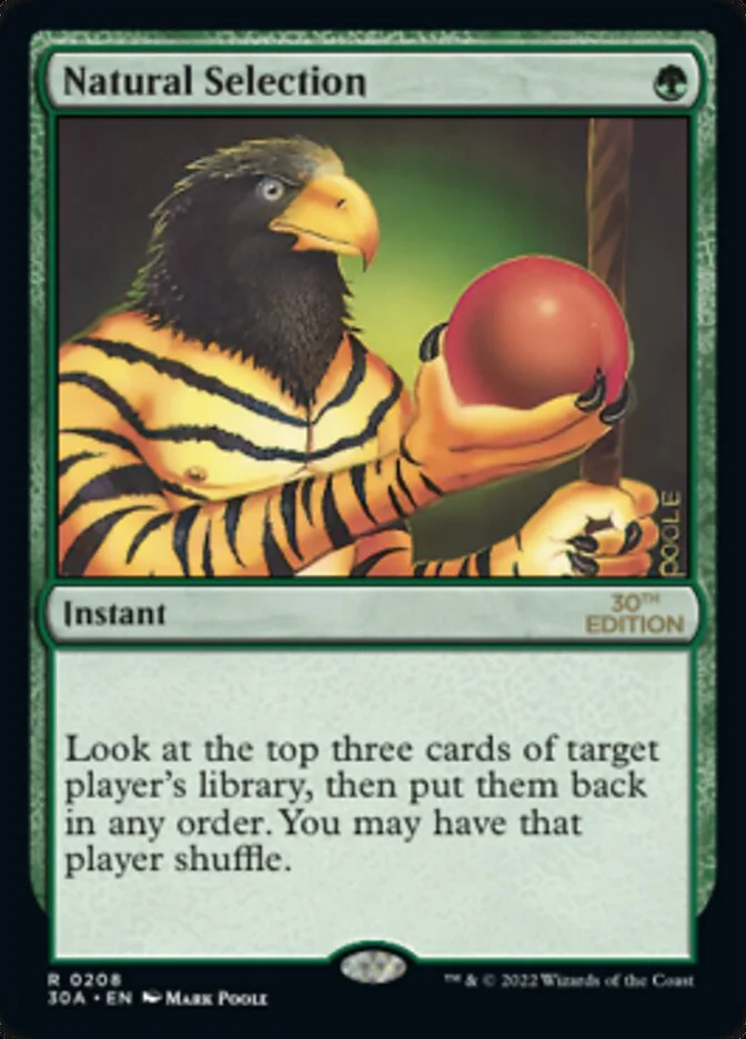 Natural Selection (30th Anniversary Edition) - Magic: The Gathering in TCG Land