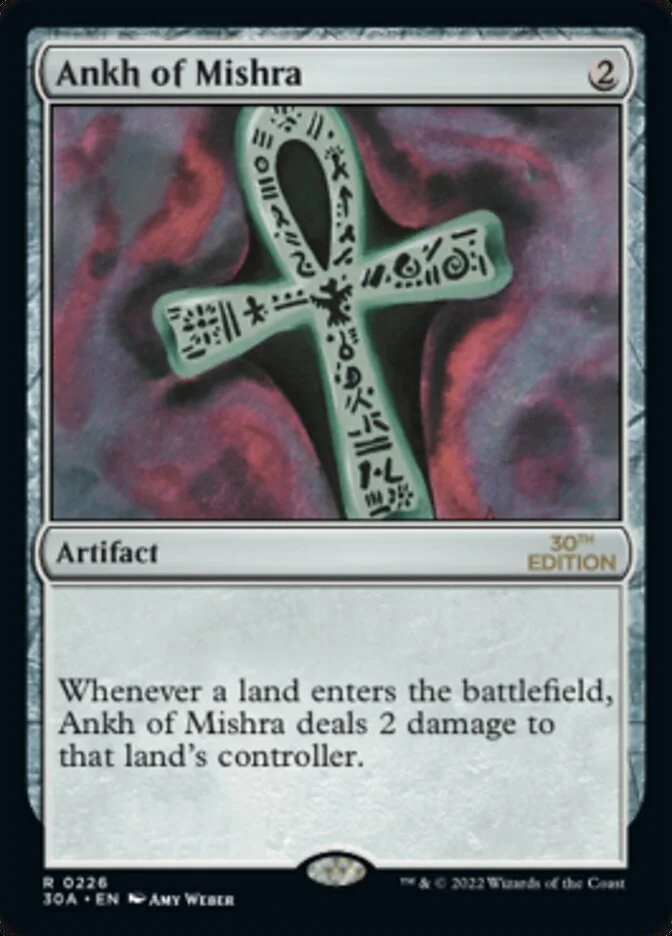 Ankh of Mishra (30th Anniversary Edition) - Magic: The Gathering in TCG Land