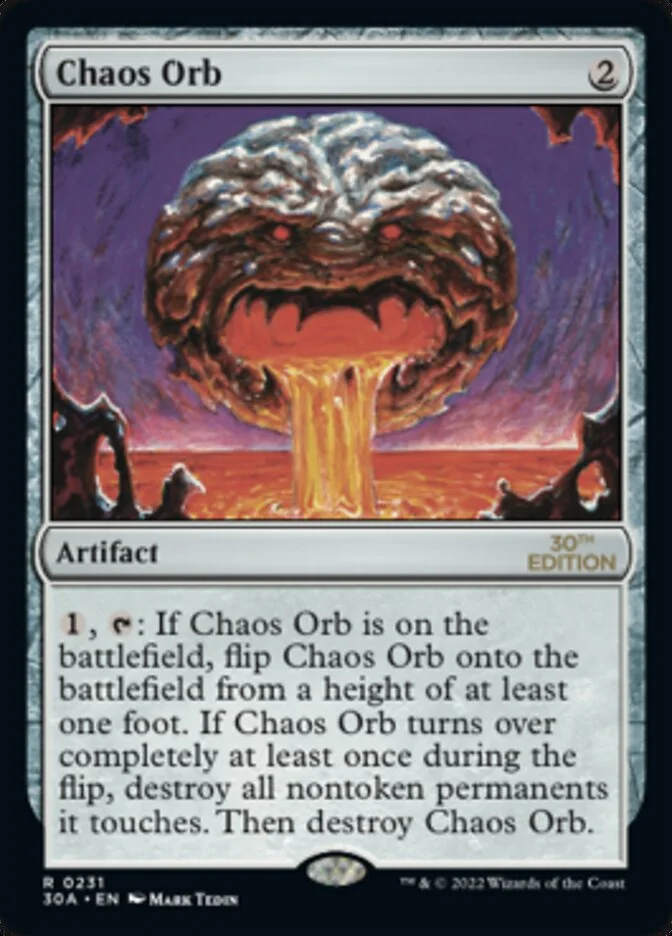 Chaos Orb (30th Anniversary Edition) - Magic: The Gathering in TCG Land