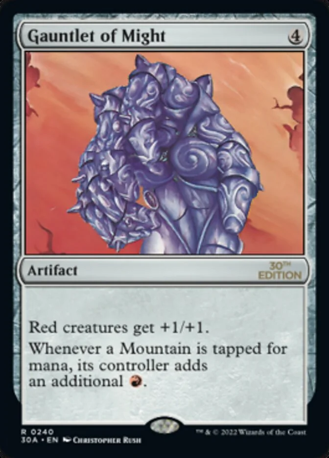 Gauntlet of Might (30th Anniversary Edition) - Magic: The Gathering in TCG Land México