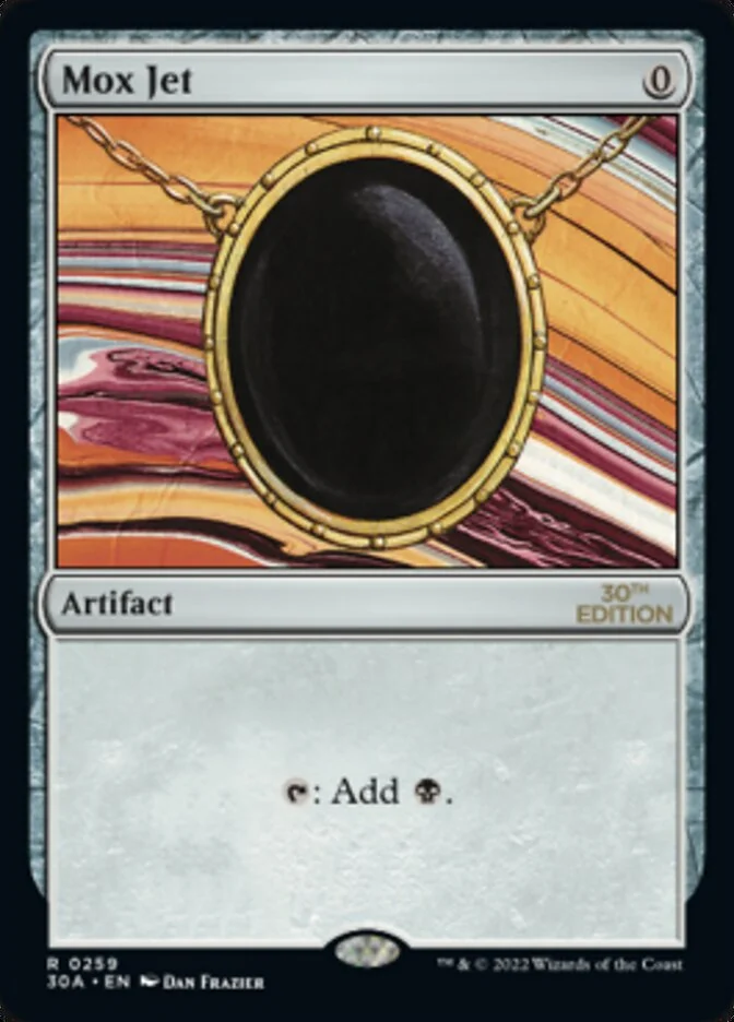 Mox Jet (30th Anniversary Edition) - Magic: The Gathering in TCG Land México