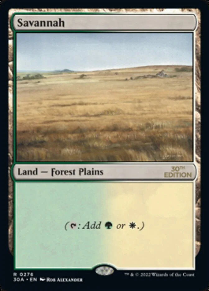 Savannah (30th Anniversary Edition) - Magic: The Gathering in TCG Land