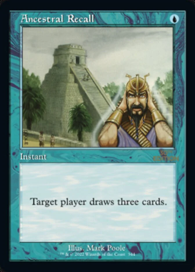 Ancestral Recall (30th Anniversary Edition) - Magic: The Gathering in TCG Land
