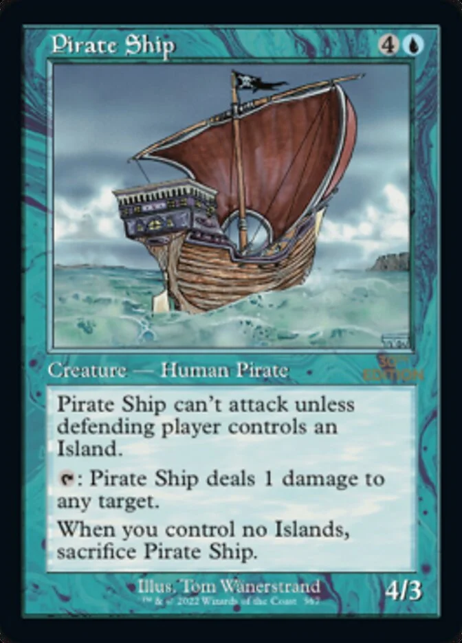 Pirate Ship (30th Anniversary Edition) - Magic: The Gathering in TCG Land