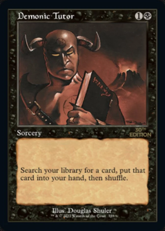 Demonic Tutor — All printings & prices — TCG Land