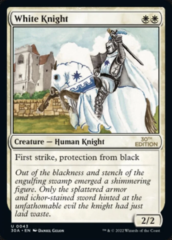 White Knight (30th Anniversary Edition) - Magic: The Gathering in TCG Land