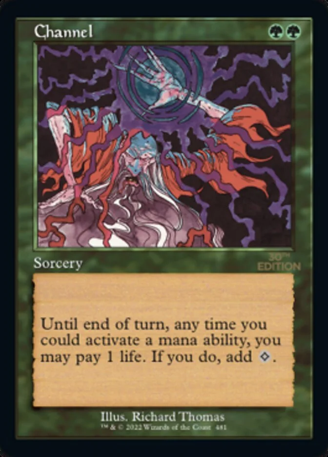 Channel (30th Anniversary Edition) - Magic: The Gathering in TCG Land