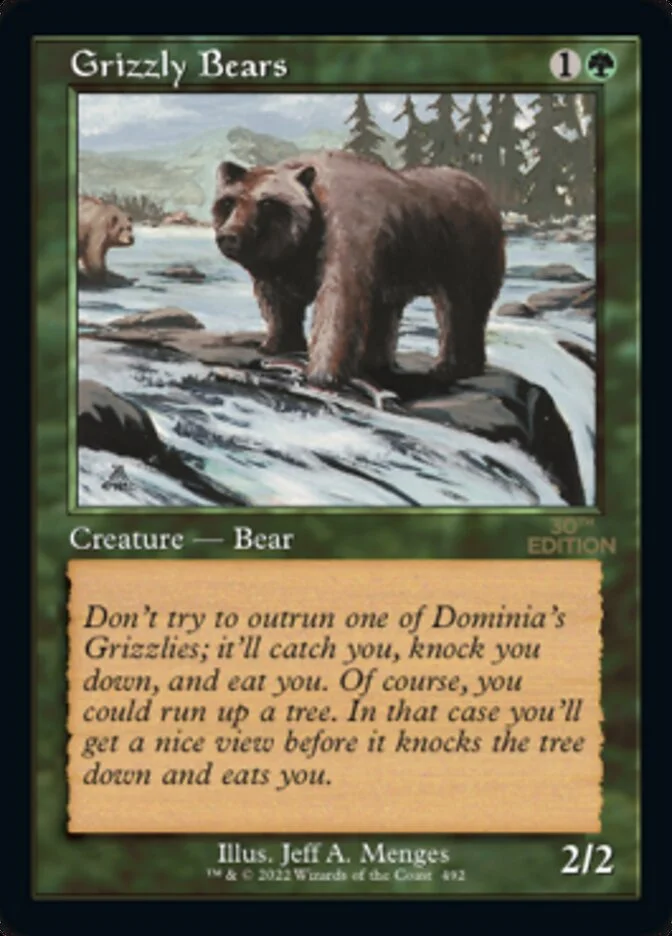 Grizzly Bears — All printings & prices — TCG Land